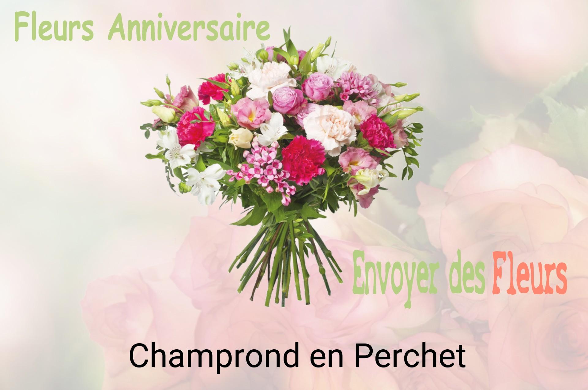 Bouquet de fleurs d’anniversaire livré à Champrond-en-Perchet