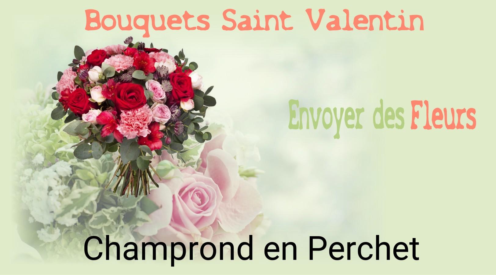 Roses de Saint-Valentin livrées à Champrond-en-Perchet